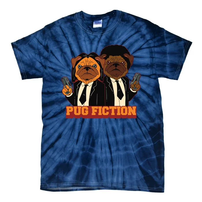 Pug Fiction Tie-Dye T-Shirt