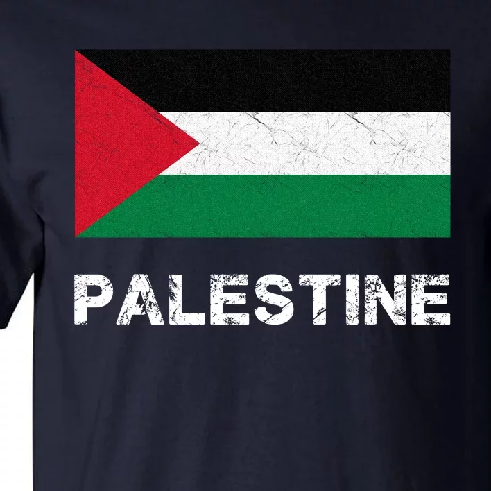 Palestine Flag Tall T-Shirt