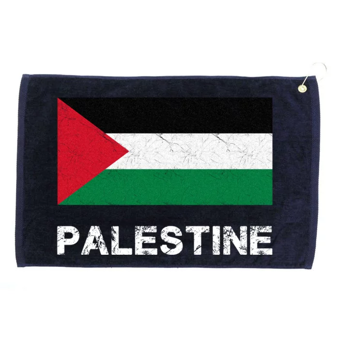 Palestine Flag Grommeted Golf Towel