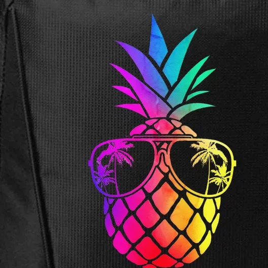 Pineapple Funny Pineapple Hawaii Summer Pineapple City Backpack