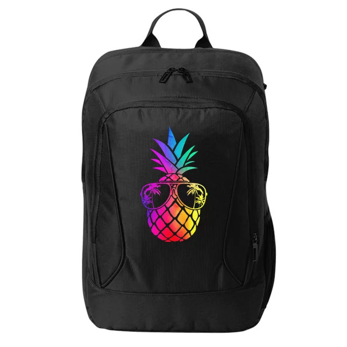 Pineapple Funny Pineapple Hawaii Summer Pineapple City Backpack