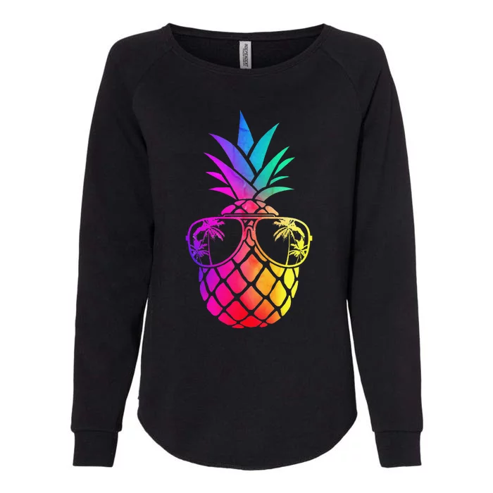 Pineapple Funny Pineapple Hawaii Summer Pineapple Womens California Wash Sweatshirt