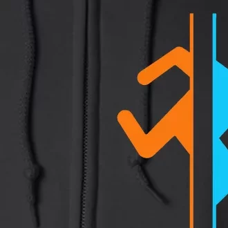 Portal Funny Full Zip Hoodie