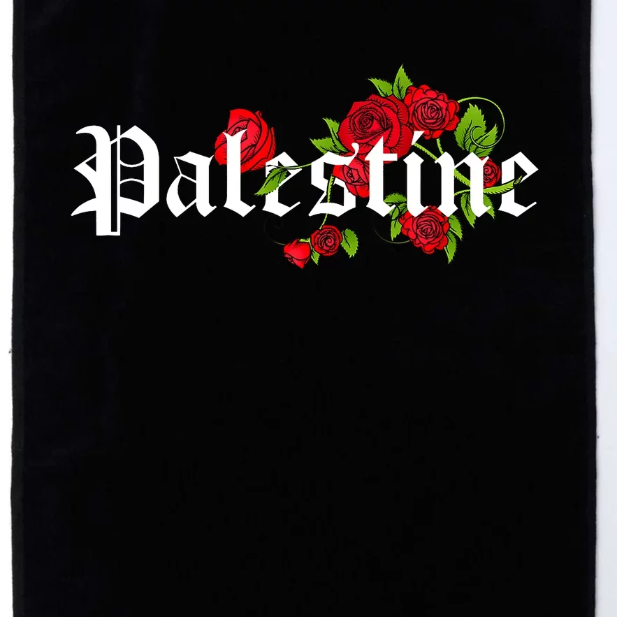 Palestine Free Palestine Free Gaza Palestine Flag Arabic Platinum Collection Golf Towel