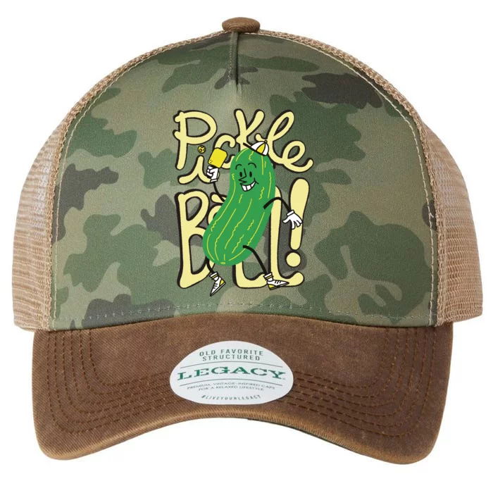 Pickleball Funny Pickle Sport Legacy Tie Dye Trucker Hat