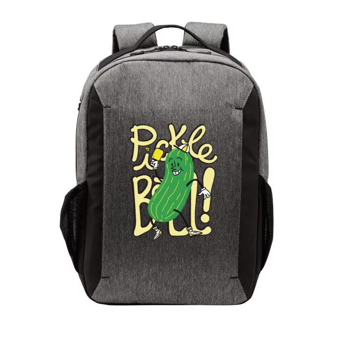 Pickleball Funny Pickle Sport Vector Backpack