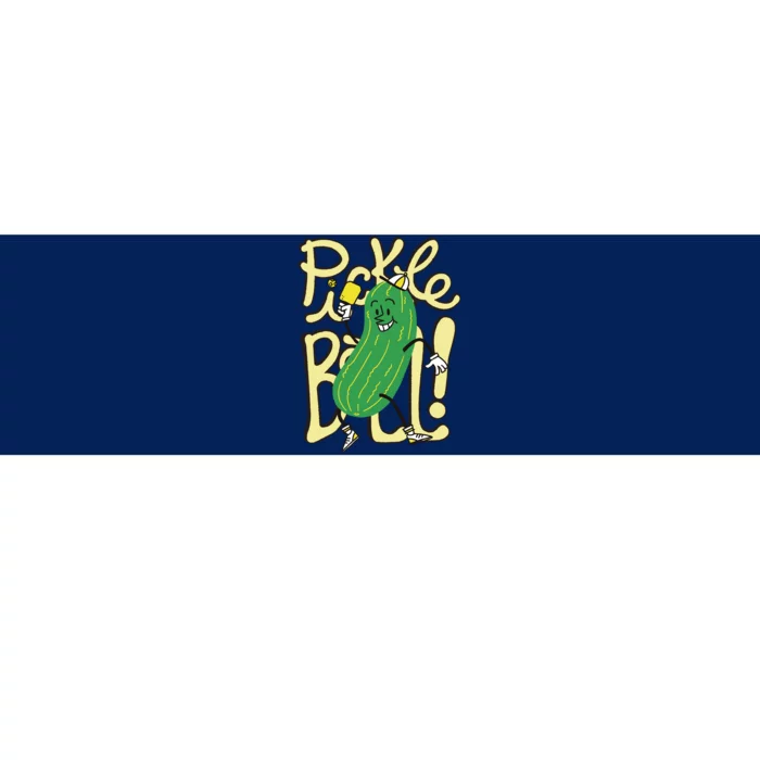 Pickleball Funny Pickle Sport Bumper Sticker