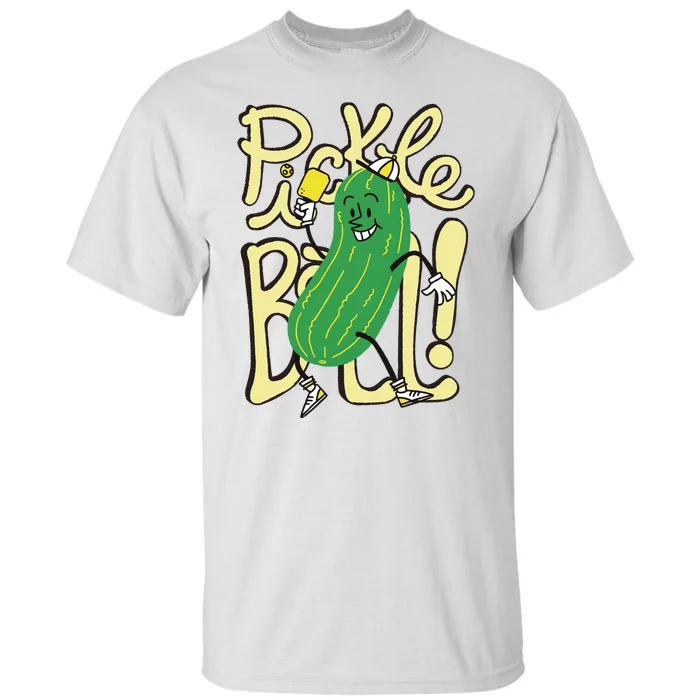 Pickleball Funny Pickle Sport Tall T-Shirt