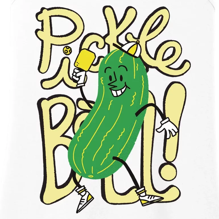 Pickleball Funny Pickle Sport Ladies Essential Tank