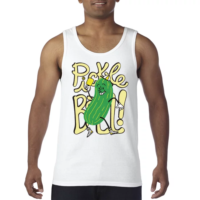 Pickleball Funny Pickle Sport Tank Top