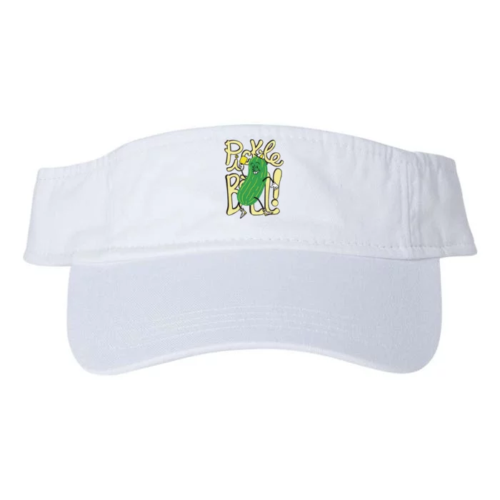 Pickleball Funny Pickle Sport Valucap Bio-Washed Visor