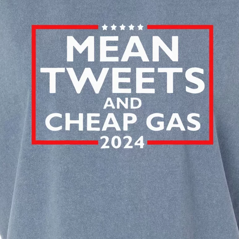 Political Funny Pro Conservative Pro Trump Mean Tweets 2024 Garment-Dyed Women's Muscle Tee