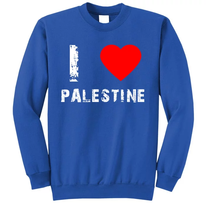 Palestina Free Palestine Gaza Palestinian Funny Gift Tall Sweatshirt