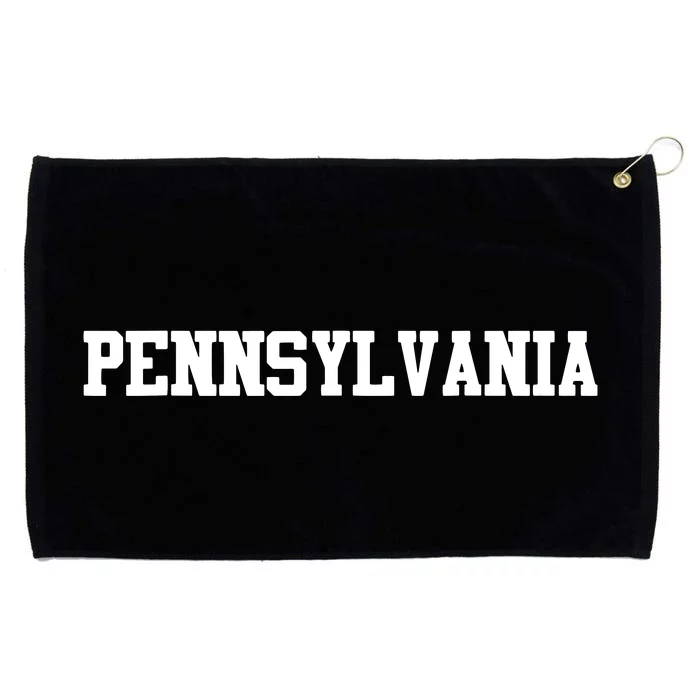 Pennsylvania Funny Grommeted Golf Towel