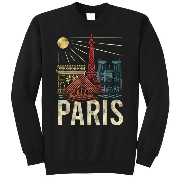 Paris France Paris Vacation Eiffel Tower Paris Souvenir Sweatshirt