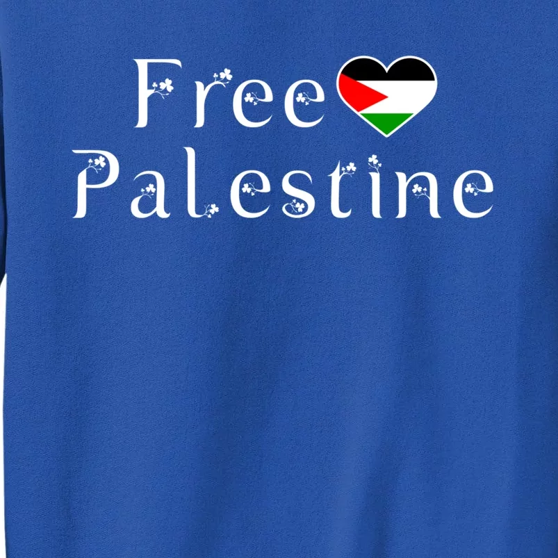 Palestine Free Palestine Free Gaza Palestine Flag Arabic Gift Sweatshirt