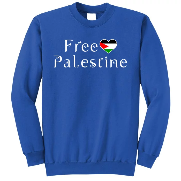 Palestine Free Palestine Free Gaza Palestine Flag Arabic Gift Sweatshirt