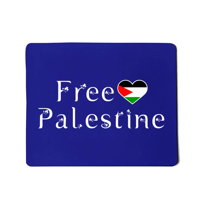 Palestine Free Palestine Free Gaza Palestine Flag Arabic Gift Mousepad