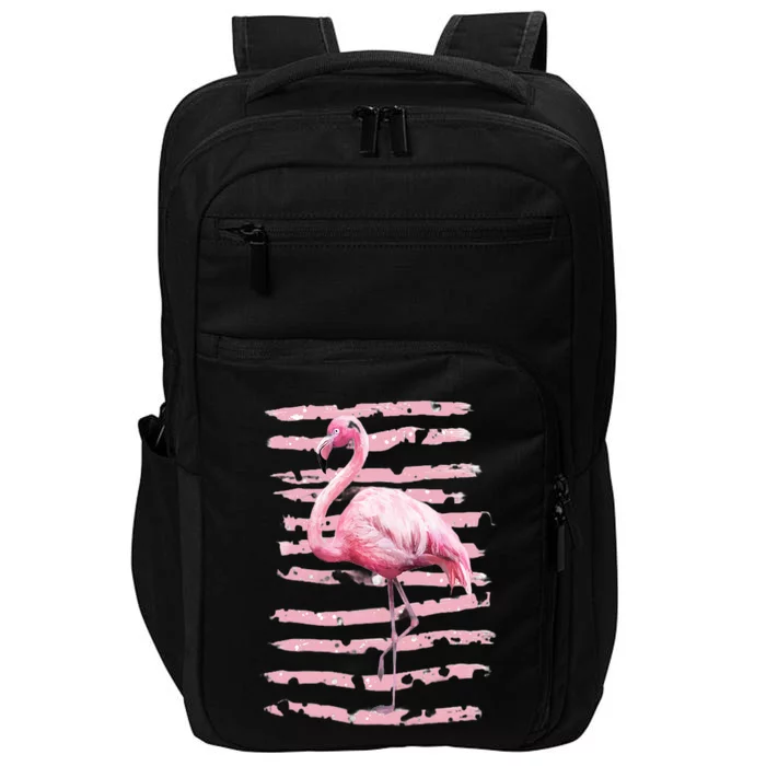 Pink Flamingo Impact Tech Backpack