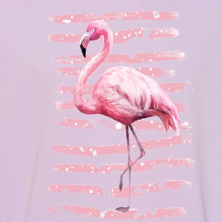 Pink Flamingo Garment-Dyed Sweatshirt