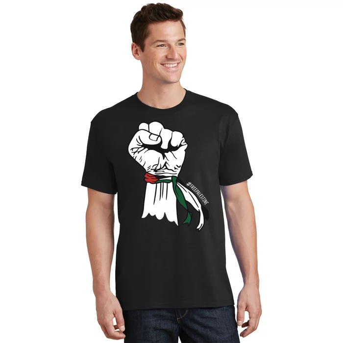 Palestine Flag Punch Freedom Palestine Flag Punch T-Shirt