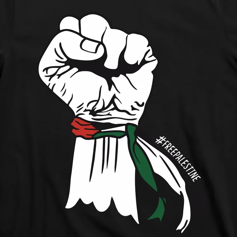 Palestine Flag Punch Freedom Palestine Flag Punch T-Shirt