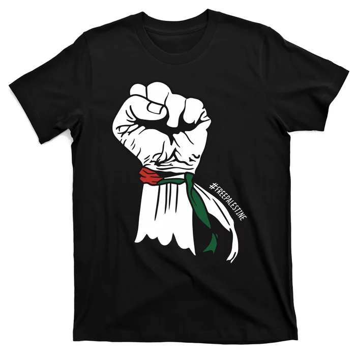 Palestine Flag Punch Freedom Palestine Flag Punch T-Shirt