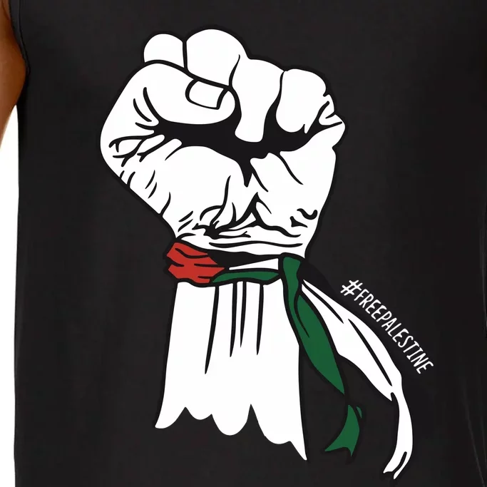 Palestine Flag Punch Freedom Palestine Flag Punch Comfort Colors® Tank Top