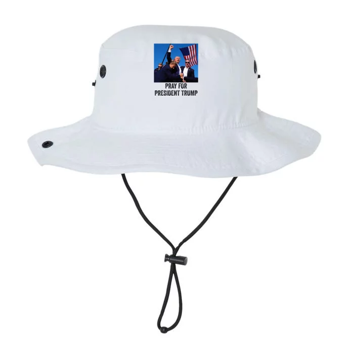 Pray For President Trump God Bless President Trump Legacy Cool Fit Booney Bucket Hat