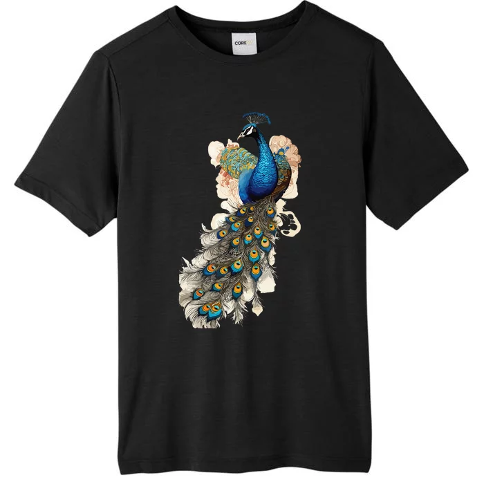 Peacock Feather Peahen Bird Animal Peacocks Lover ChromaSoft Performance T-Shirt