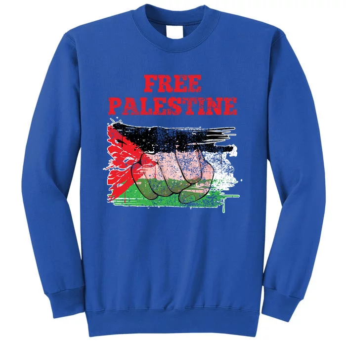 Palestine Flag Patriotic Palestinian Free Palestine Cute Gift Sweatshirt