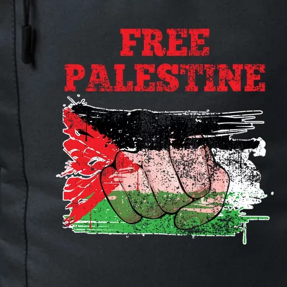 Palestine Flag Patriotic Palestinian Free Palestine Cute Gift Daily Commute Backpack