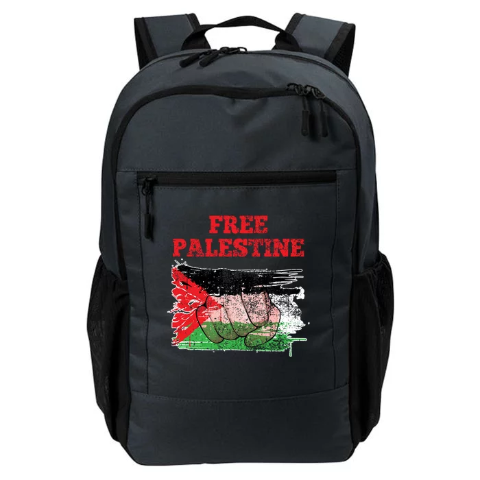 Palestine Flag Patriotic Palestinian Free Palestine Cute Gift Daily Commute Backpack