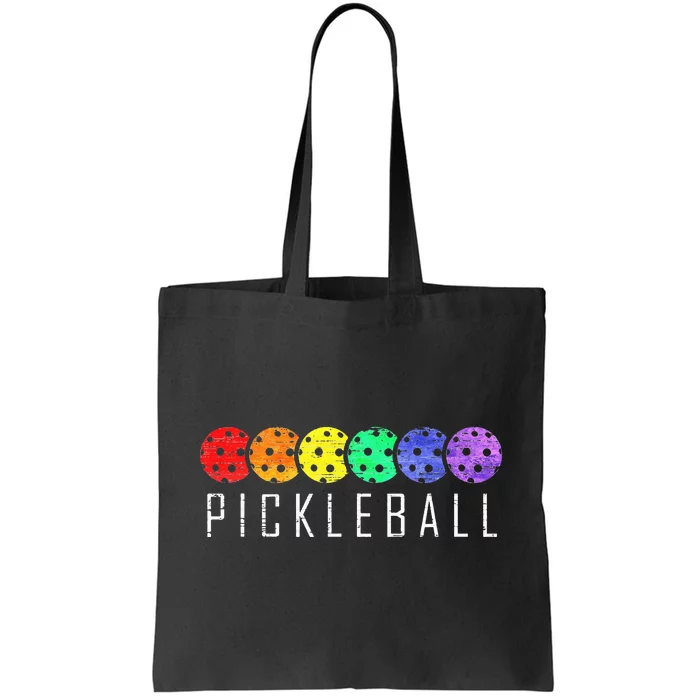 Pickleball Funny Paddle Sports Player Vintage Tote Bag