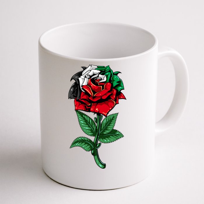 Palestine Flag Pelestinian Gift Front & Back Coffee Mug