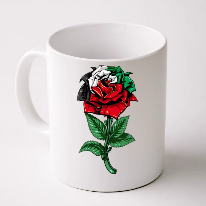 Palestine Flag Pelestinian Gift Front & Back Coffee Mug