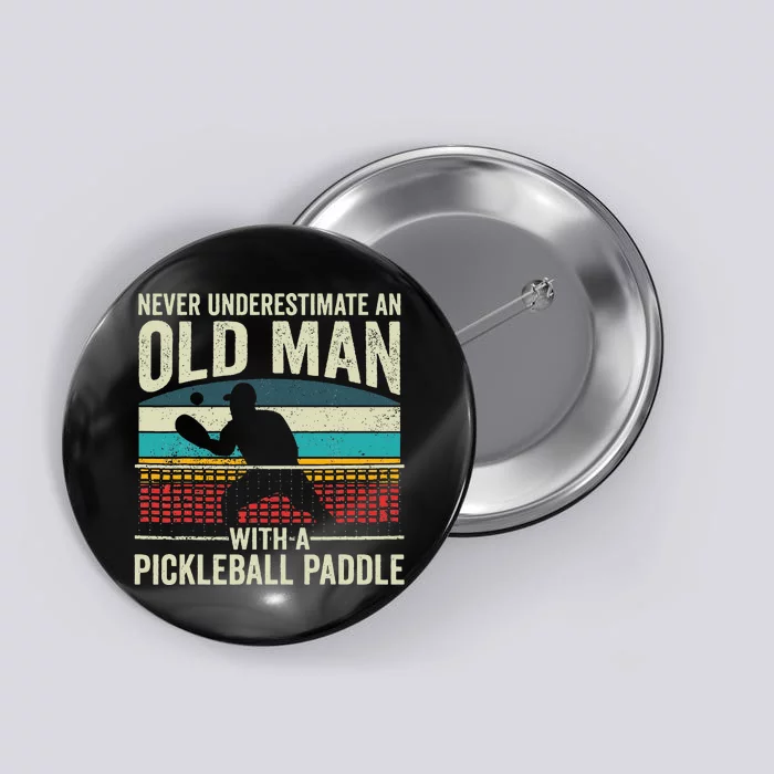 PICKLEBALL For Paddle Pickle Ball Player Button