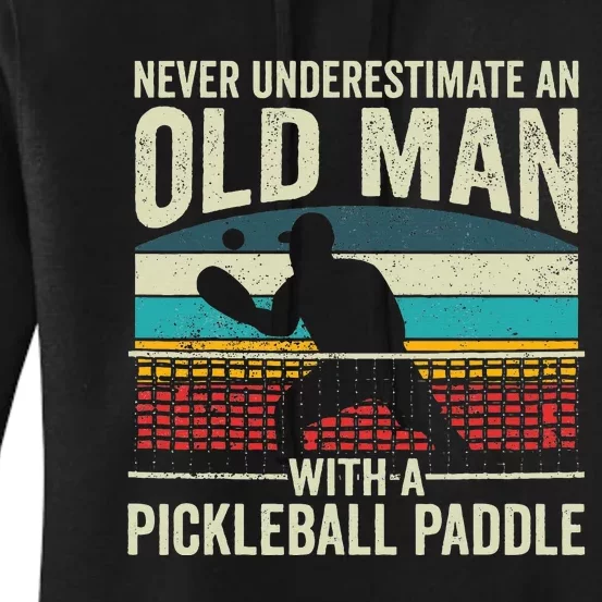 PICKLEBALL For Paddle Pickle Ball Player Women's Pullover Hoodie