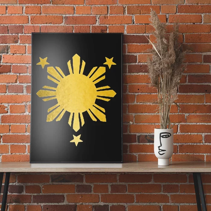 Philippines Flag Pride Filipino Filipina Poster