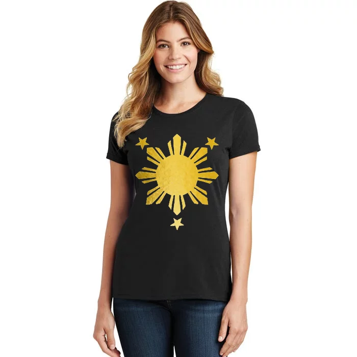 Philippines Flag Pride Filipino Filipina Women's T-Shirt