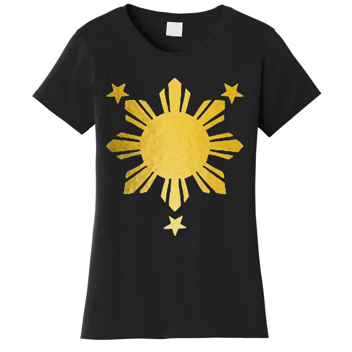 Philippines Flag Pride Filipino Filipina Women's T-Shirt