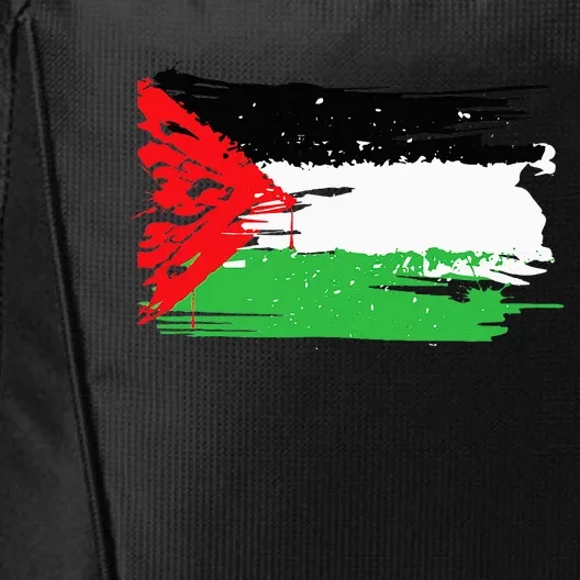 Palestine Flag City Backpack