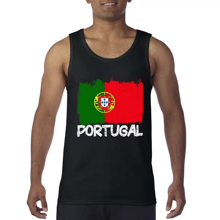 Portugal Flag Tank Top