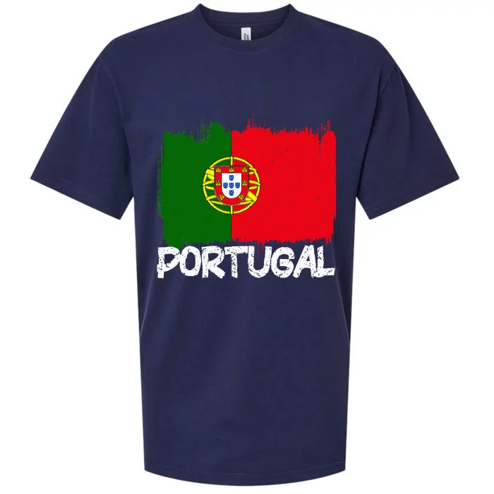 Portugal Flag Sueded Cloud Jersey T-Shirt