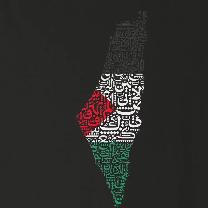 Palestine Free Palestine in Arabic Free Gaza Palestine Flag Toddler Long Sleeve Shirt