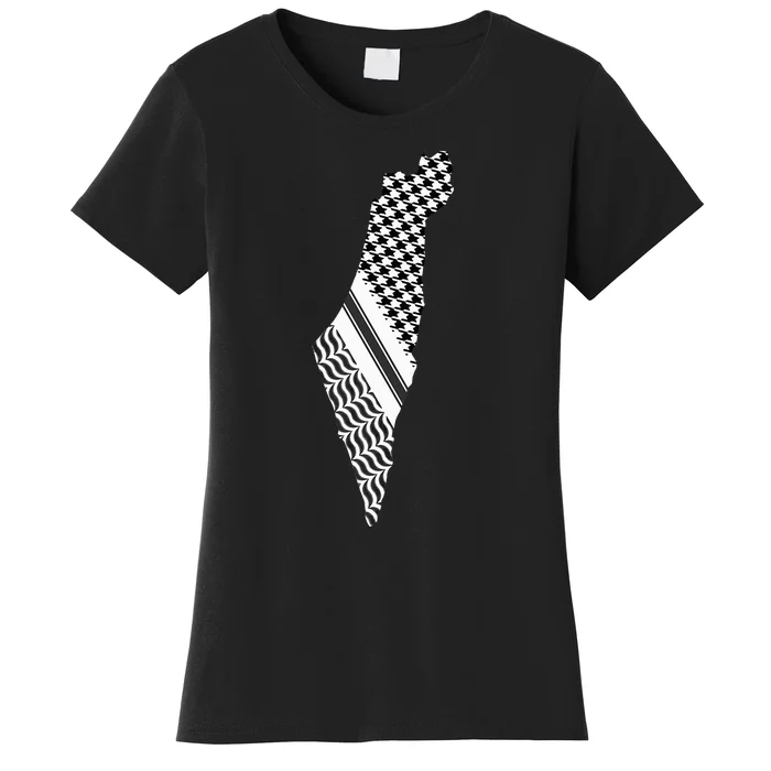 Palestine Free Palestine Free Gaza Palestine Flag Women's T-Shirt