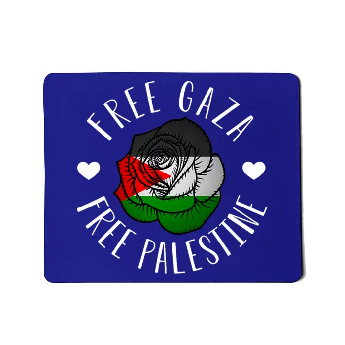 Palestine Free Palestine Free Gaza Palestine Flag Arabic Mousepad