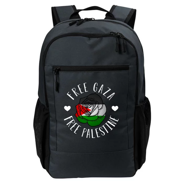 Palestine Free Palestine Free Gaza Palestine Flag Arabic Daily Commute Backpack