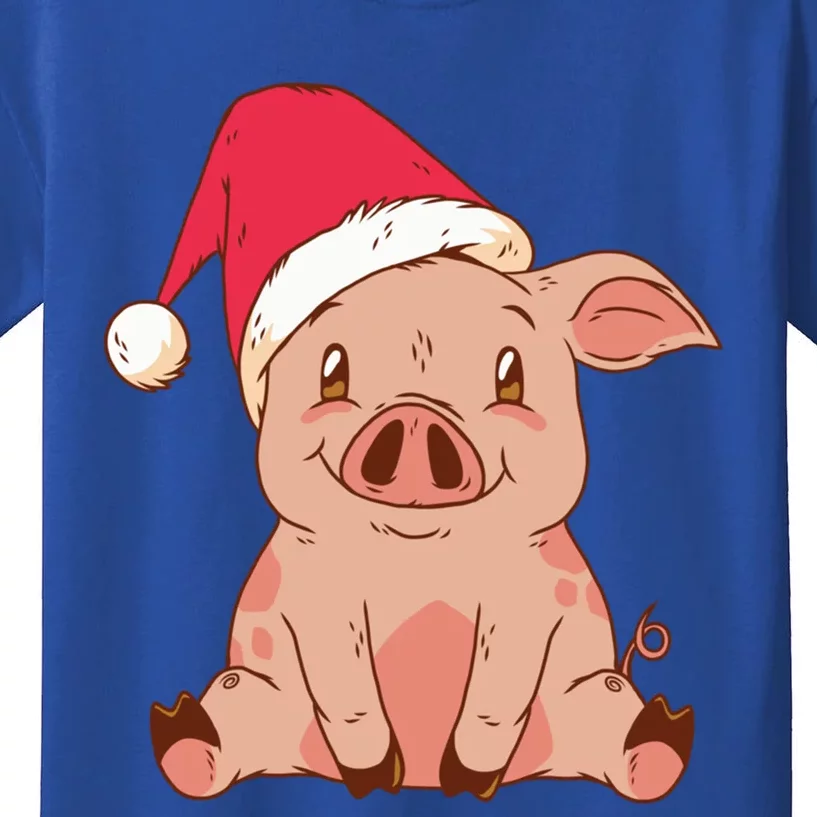 Pig Farmer Piggy Christmas Xmas Gift Kids T-Shirt