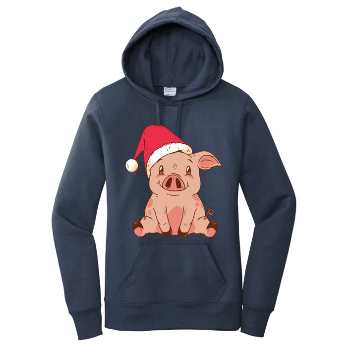 Pig Farmer Piggy Christmas Xmas Gift Women's Pullover Hoodie